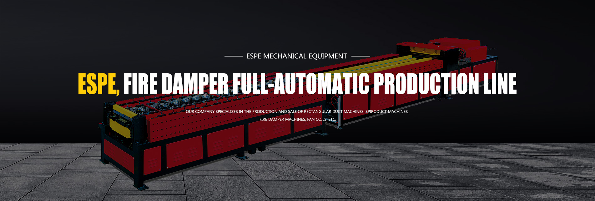 Fire damper full-automatic production line