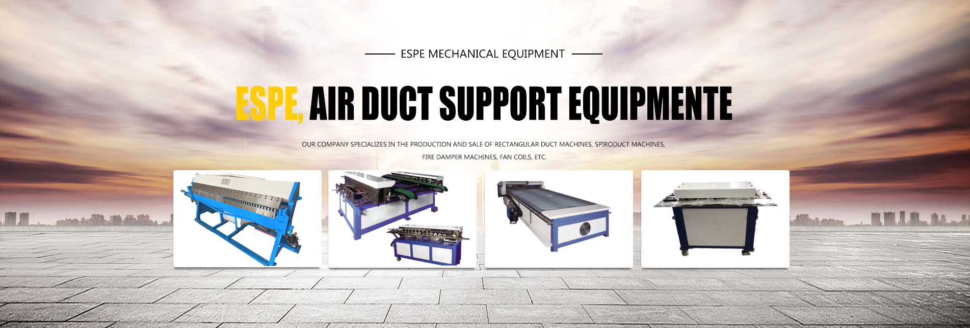 Air Duct support equipmente